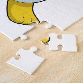 Pinguïn in Poker met pokerkaarten Legpuzzel (Zijkant)