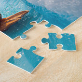 Pinguïn in Smoking - Puzzle Glacial Legpuzzel (Zijkant)