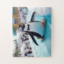 Pinguïn in Smoking - Puzzle Glacial