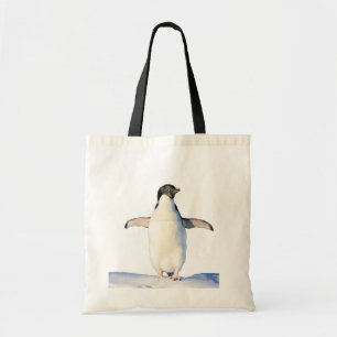 Pinguïn in Sneeuw Tote Bag