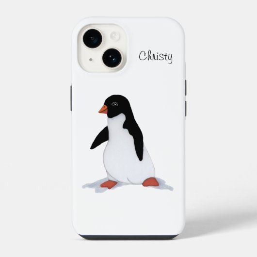 Pinguïn iPhone Hoesje (Achterkant)