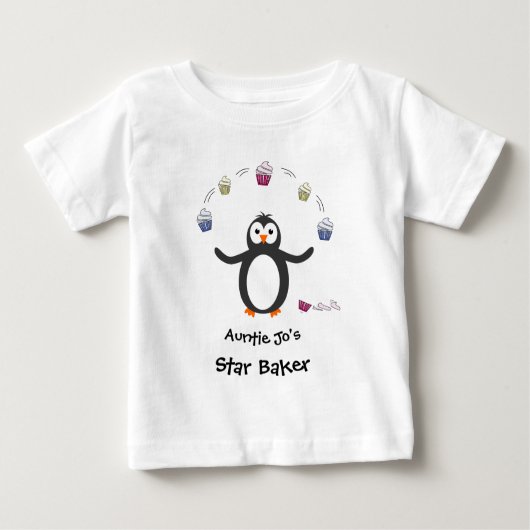 Pinguïn juggable cupcakes (Voorkant)