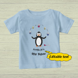 Pinguïn juggable cupcakes