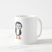 Pinguïn Karakter Koffiemok (Voorkant rechts)