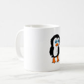 Pinguïn Karakter Koffiemok (Voorkant links)