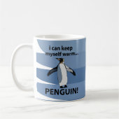 Pinguïn Keizer Dier Grappig Koffiemok (Links)