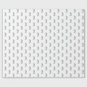 pinguïn keizer vogel pool cadeaupapier (Vlak)