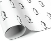 pinguïn keizer vogel pool cadeaupapier (Rol Hoek)