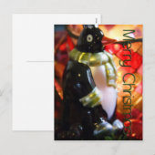 Pinguïn · Kerst Briefkaart (Voorkant / Achterkant)