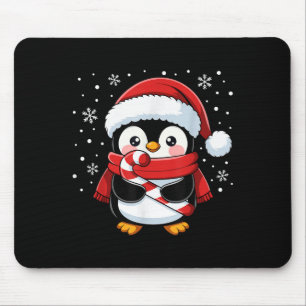 Pinguïn Kerst Kerststok Winter Peuter Meisje B Muismat