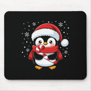 Pinguïn Kerst Kerststok Winter Peuter Meisje B Muismat