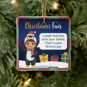 Pinguïn Kerst Ornament