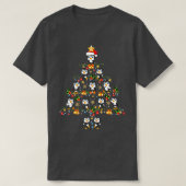 Pinguïn kerstboom t-shirt (Design voorkant)