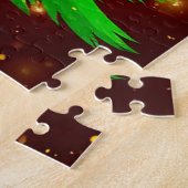 🐧 Pinguïn Kerstman Kerstboom Vakantie Pret ✨ Legpuzzel (Zijkant)
