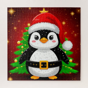 🐧 Pinguïn Kerstman Kerstboom Vakantie Pret ✨ Legpuzzel