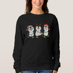Pinguïn Kerstmis Kerstboom Dieren Schattige Pinguï Trui