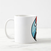 Pinguïn Kerstmis Koffiemok (Links)