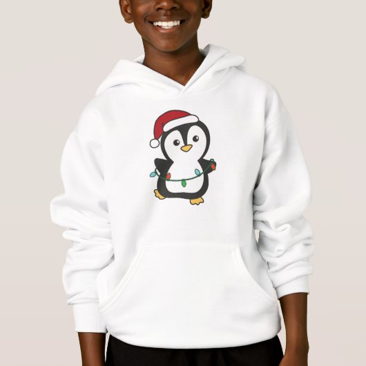 Pinguïn Kerstmis Winter Dieren Vakantie Pinguïns (Voorkant)