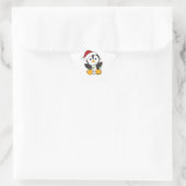 Pinguïn kerstmis winterdieren pinguïn adu ster sticker (Tas)