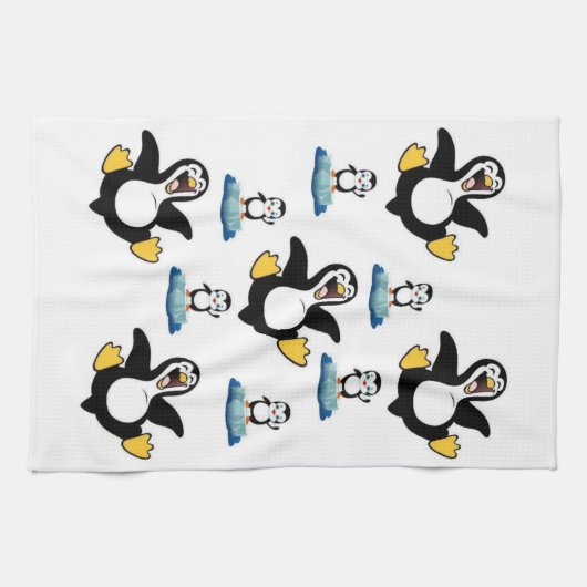 Pinguïn Keuken Handdoek (Horizontaal)