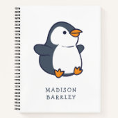 Pinguïn Kind Notitieboek (Voorkant)