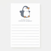 Pinguïn Kinderen Schattig Post-it® Notes (Voorkant)