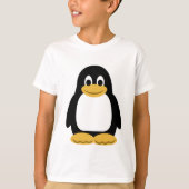 pinguïn, kinderen t-shirt (Voorkant)