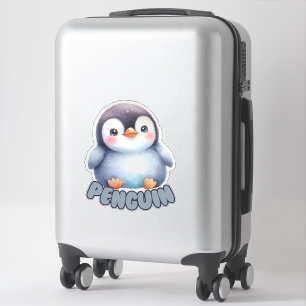 PINGUÏN - KINDERKAMER STICKER