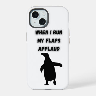 pinguïn klapt onfatsoenlijk beschaamd toe iPhone 15 case