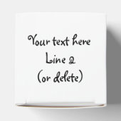 Pinguïn Klassieke gunstdoos Bedankdoosjes (Bovenkant)