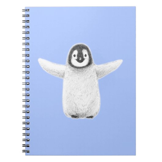 Pinguïn Knuffel Notitieboek (Voorkant)