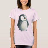 Pinguïn Knuffel Shirt (Voorkant)