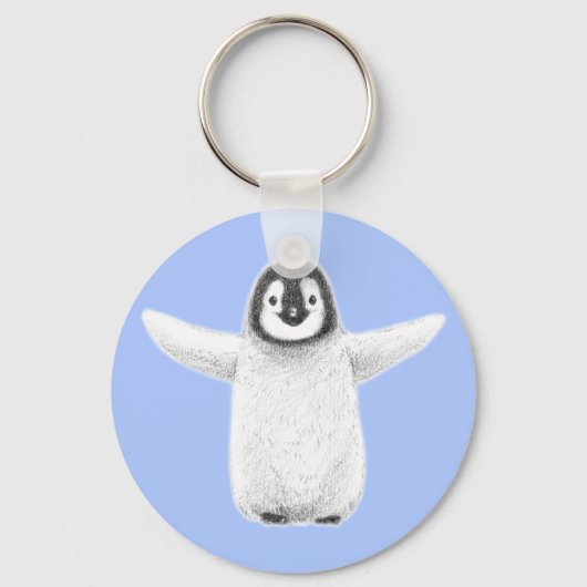 Pinguïn Knuffel Sleutelhanger (Voorkant)