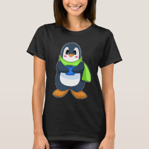 Pinguïn koffiekopje t-shirt