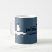 pinguïn koffiemok (Voorkant links)