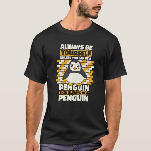 Pinguïn Koning Pinguïn Dier T-shirt (Voorkant)