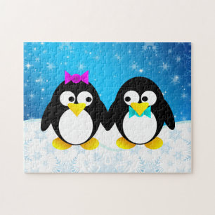 Pinguïn Koppel Legpuzzel