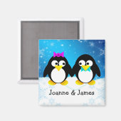 Pinguïn Koppel Magneet (Voorkant / Achterkant)