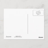 Pinguïn Koppel met Hartjes Briefkaart (Achterkant)