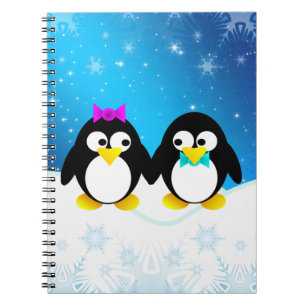 Pinguïn Koppel Notitieboek