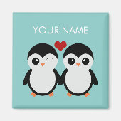  pinguïn koppelmagneet magneet (Voorkant)