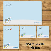 Pinguïn krijgt een sneeuwbal Post-it Notes
