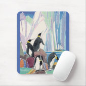 pinguïn land muismat (Met muis)
