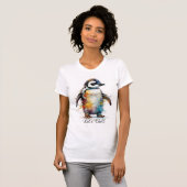 Pinguïn, laten we koelen t-shirt (Voorkant volledig)