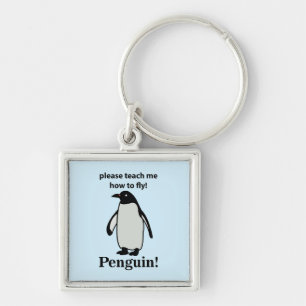 Pinguïn, leer me alsjeblieft hoe ik een grappige p sleutelhanger