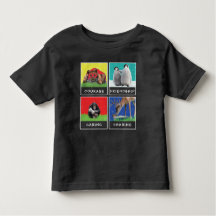 Pinguïn, Leeuw, Hert, Aap T-shirt Personaliseer