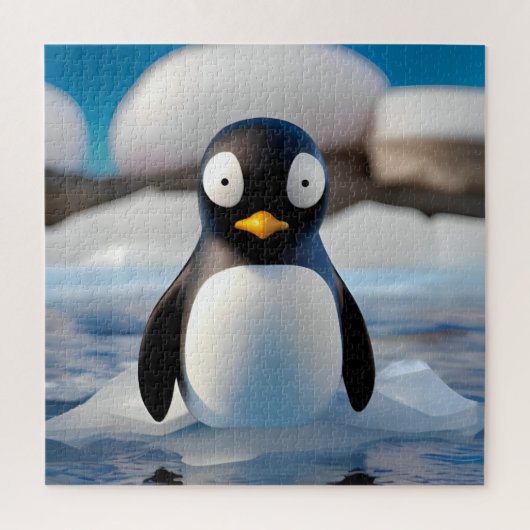 Pinguïn Legpuzzel (Verticaal)