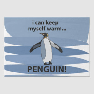 Pinguïn Leuk Dier Grappig Tissuepapier