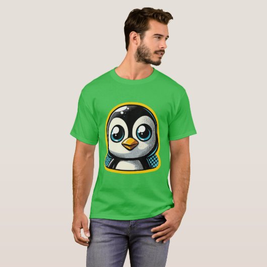 PINGUÏN LEVEN 4 T-SHIRT (Voorkant volledig)