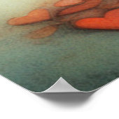 Pinguïn Liefde 1 Poster (Hoek)